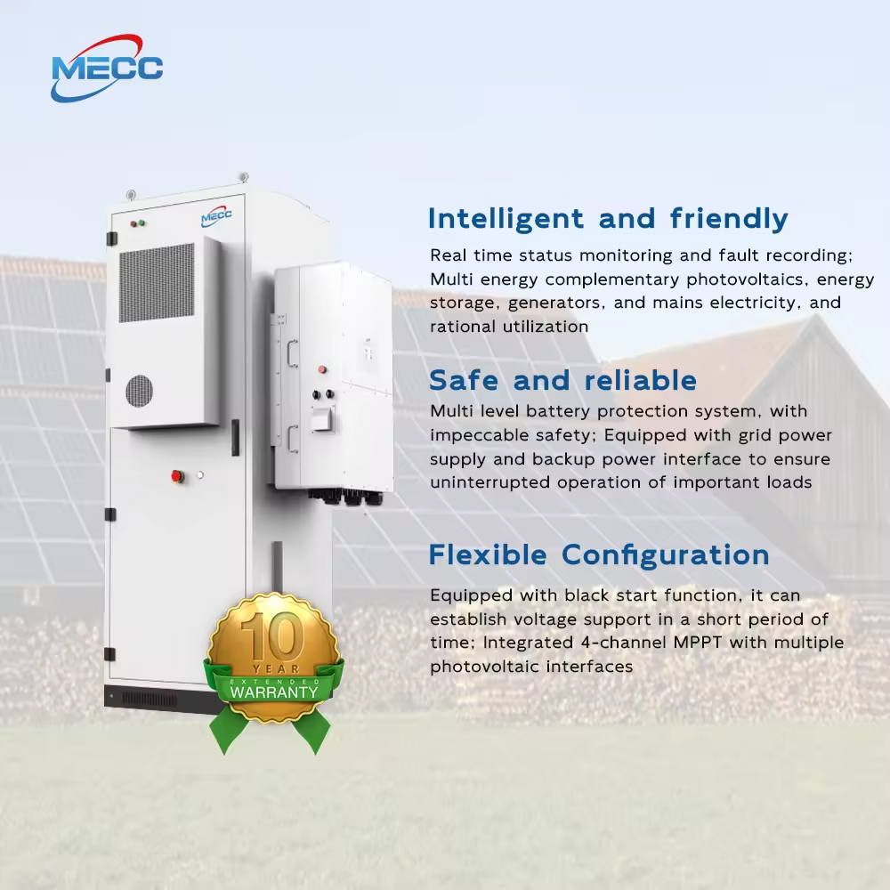 Outdoor Industrial Commercial BESS Cabinet 50KW 100kWh LiFePO4 Battery Energy Storage System For Solar Power