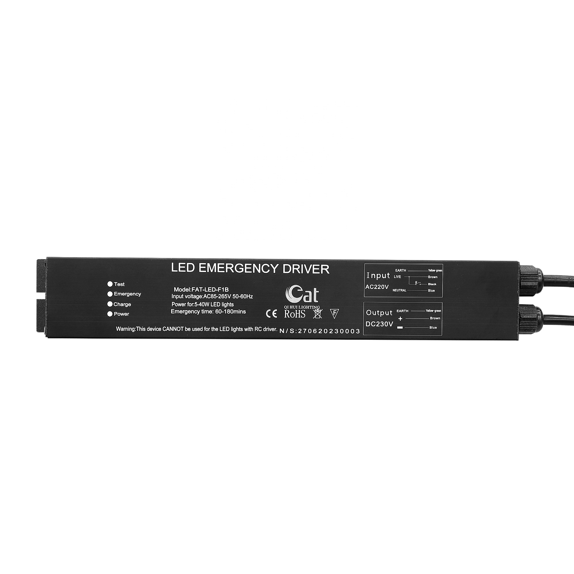 Full Power LED Emergency Driver