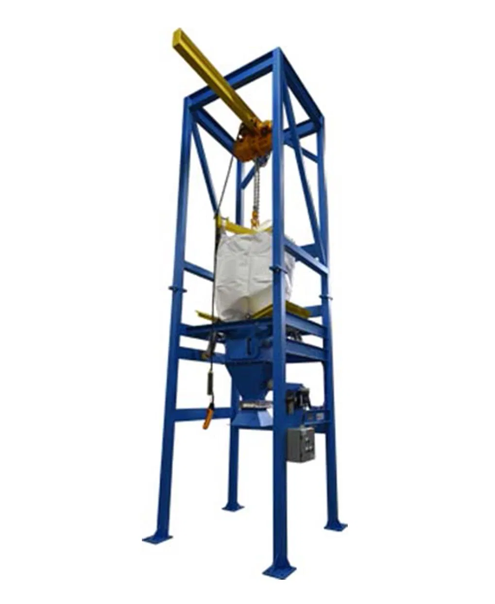 High-Capacity Big Bag Feeding System with Automated Controls for Continuous Material Flow