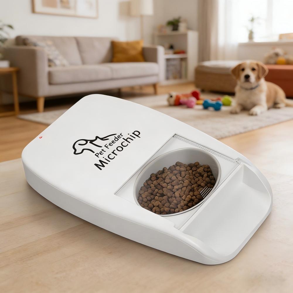 Next-Gen Smart Pet Feeder: Remote-Enabled, Scheduled Feeding for Happy Cats and Dogs