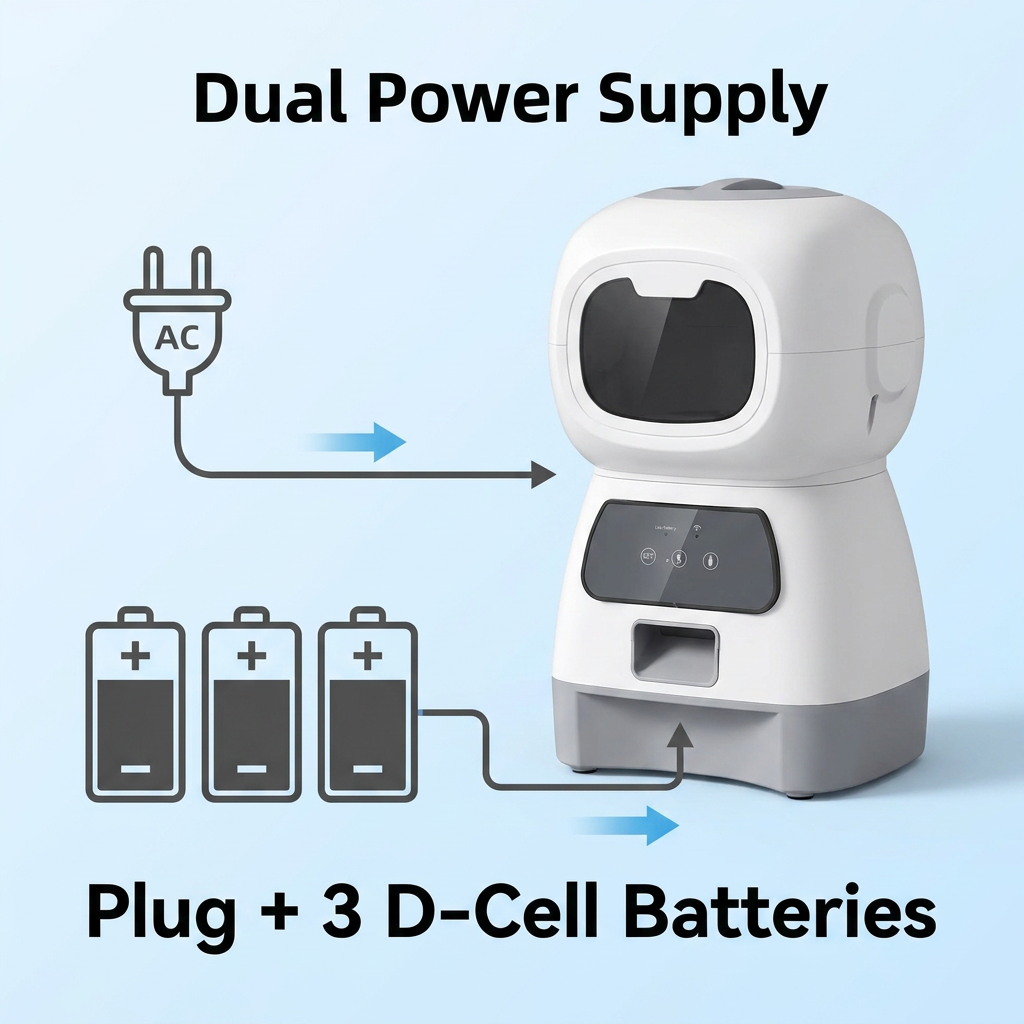 3.5L WiFi Smart Automatic Pet Feeder