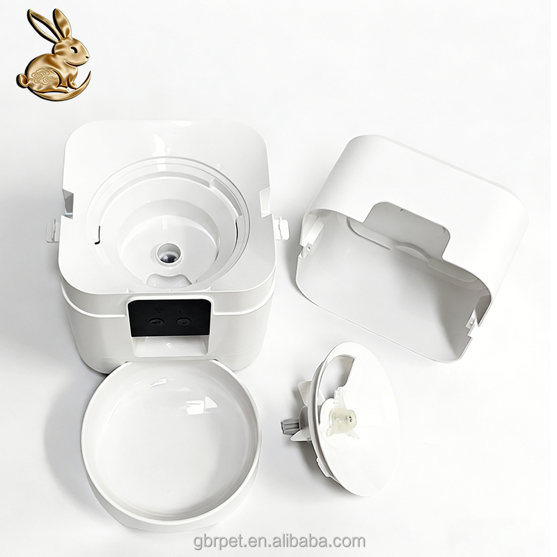 Smart Dog Feeder with WiFi Remote Control Outdoor &amp; Travel Use Timed &amp; Portion-Controlled Automatic Feeder