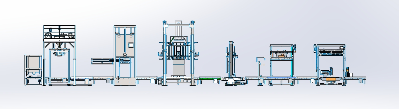 High-Efficiency Ton Bag Wrapping System for Seamless Packaging
