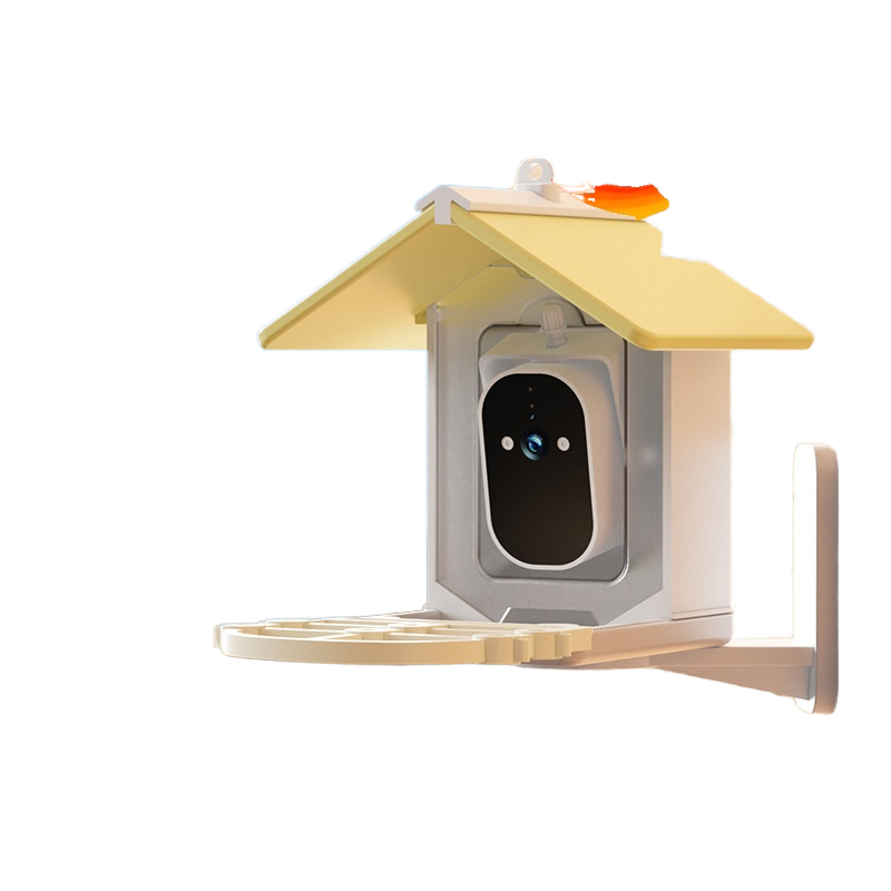 HD Surveillance Camera AI Recognition Removable Smart for Outdoor Bird Feeder