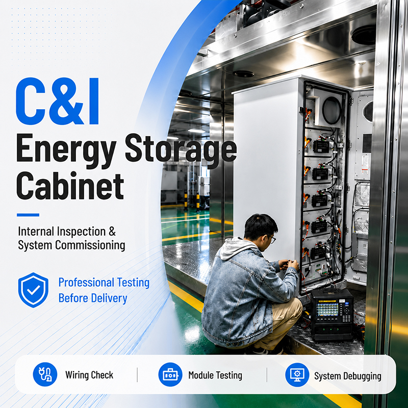 MECC 50kW 100kWh Outdoor LiFePO4 Battery Storage Cabinet Commercial Solar BESS Energy Storage System Backup Power Grid Support