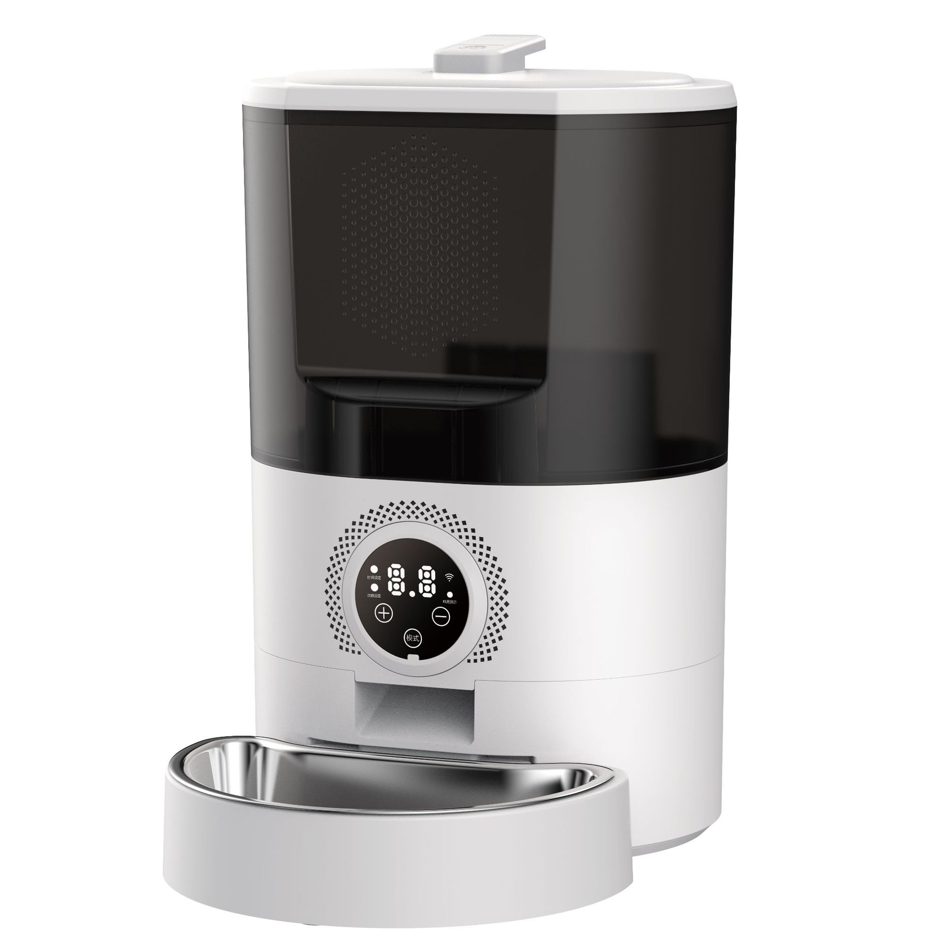 2025 Smart Pet Feeder Automatic Cat and Dog Food Dispenser with Large Capacity Portable Charge Source for Long Trips