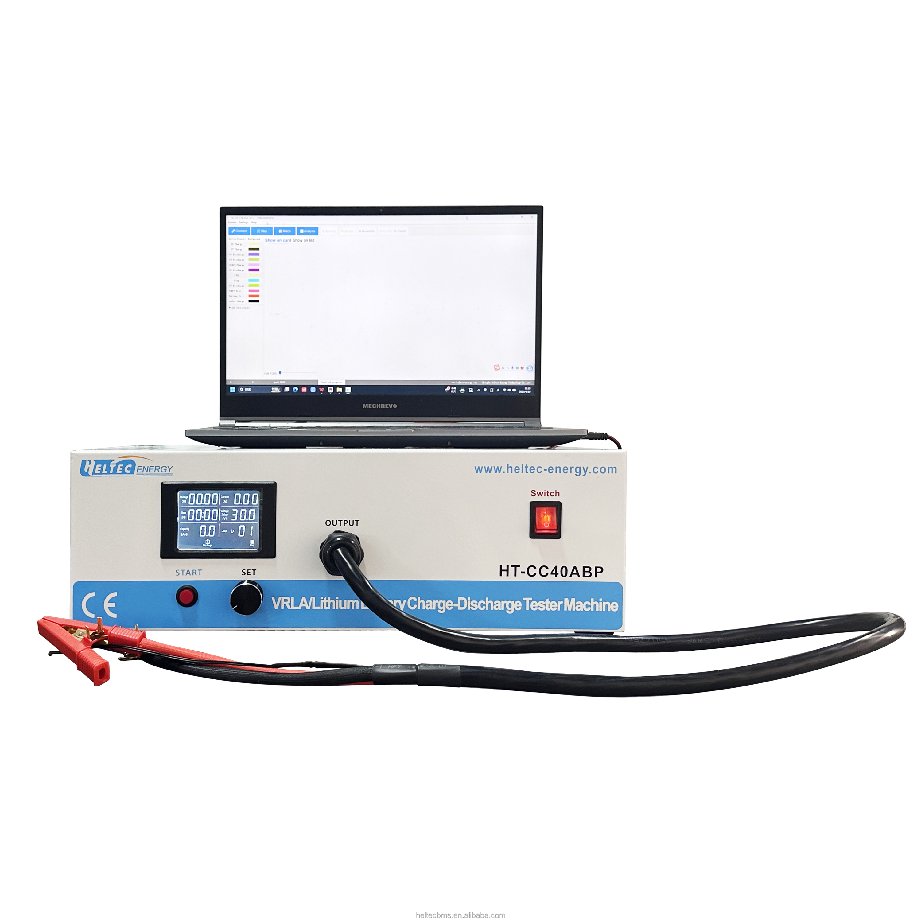9-99V Battery Pack Tester Charge 10A Discharge 20A Battery Capacity Tester Battery Load Tester