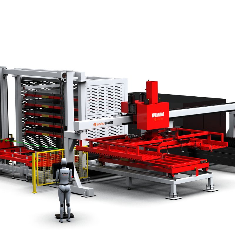 Advanced One-Side Gantry Feeding System with Auto Material Storage