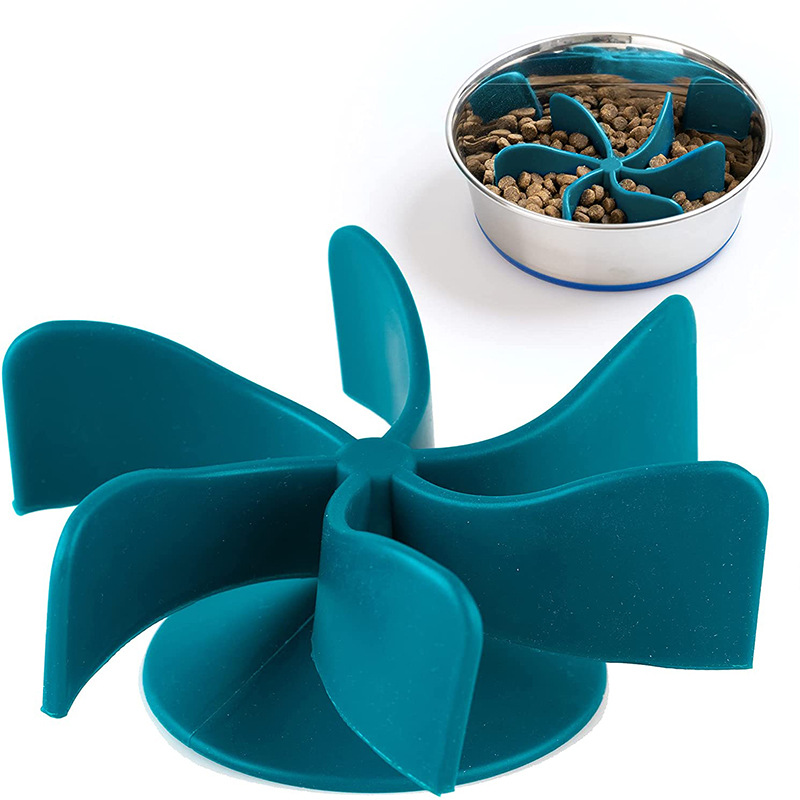 Shenzhen Slow-Speed Feeder Bowls for Pets Plastic Intestinal Pet Propeller Helps to Slow Down Feeding for Dogs