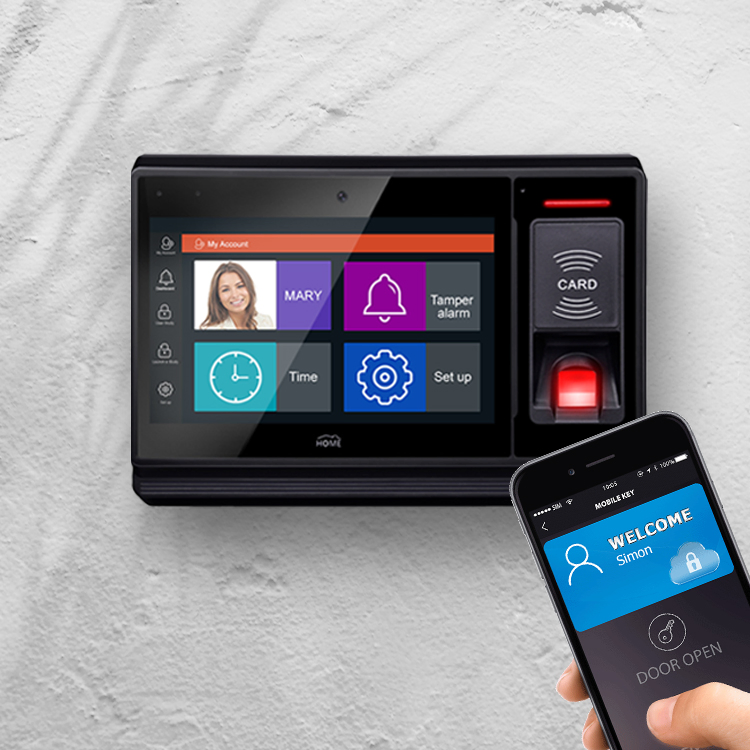 Customer Programmable Android Biometric Recognition Time Attendance System with WiFi 4G GPRS RFID Reader