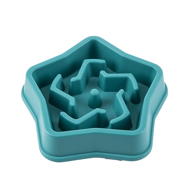 New Design Slow Feeder Dog Cat Pet Water Food Bowl Anti-gulping Lick Prevent Obesity Slow Down Eating Dish