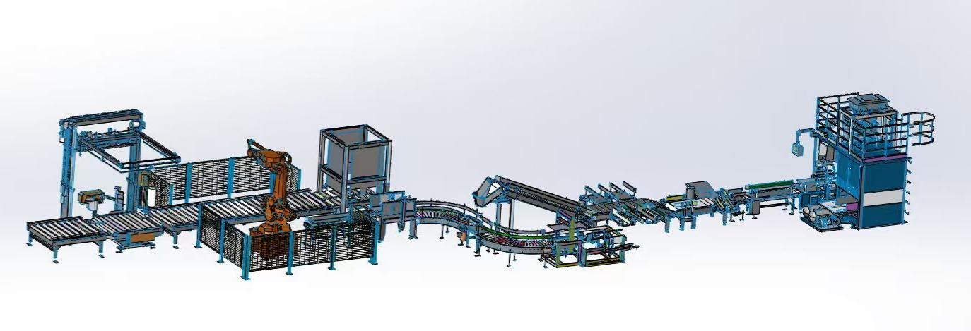 Smart Pouch Packing Equipment Fully Automatic Packing System