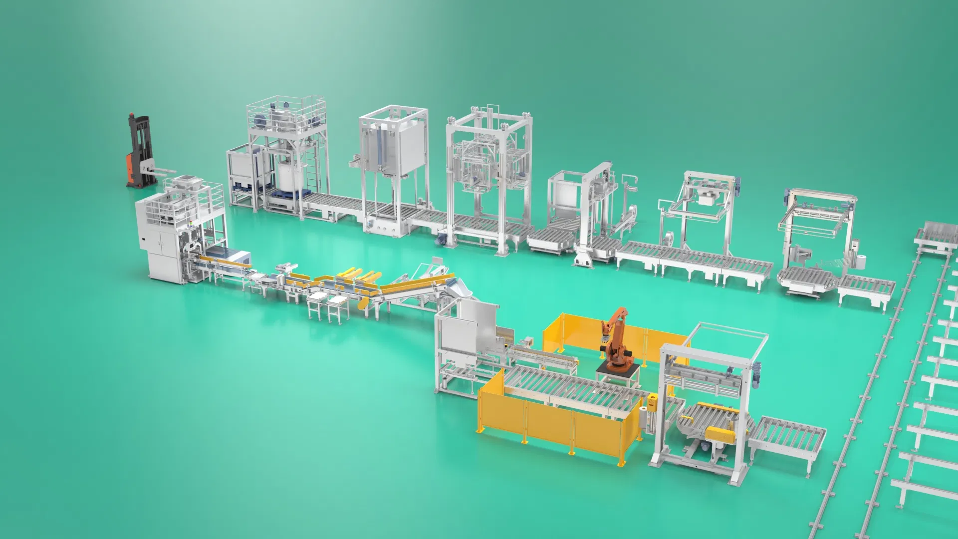 Smart Gravity Feed Pouch Packing System for Customized Packaging
