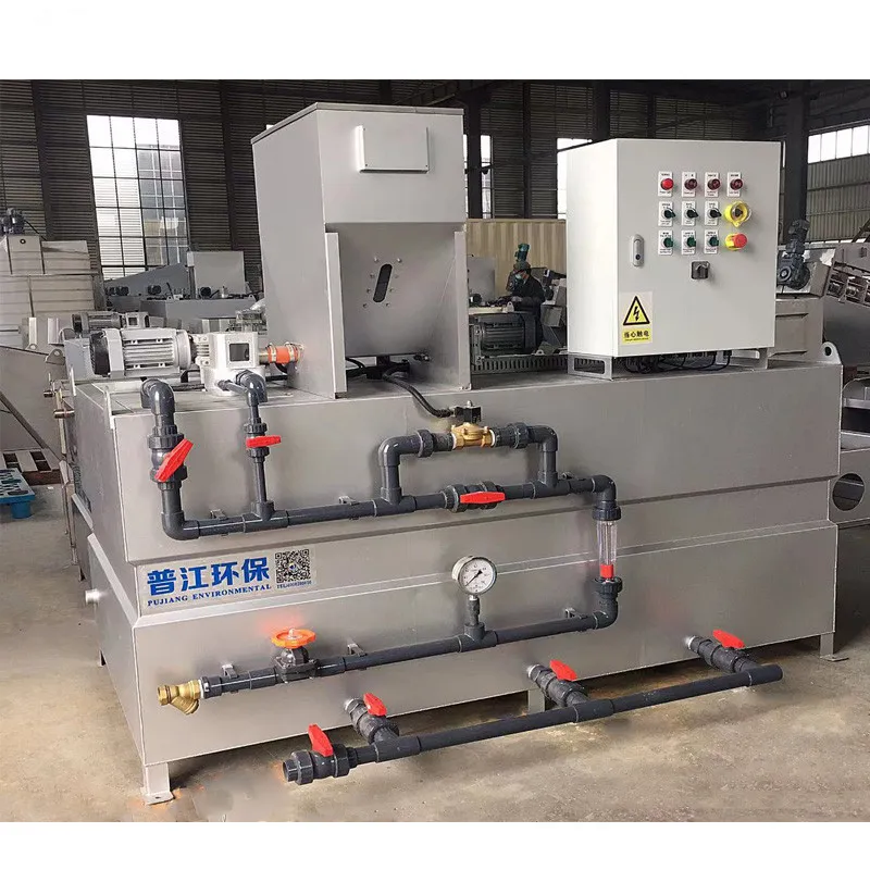 Automatic Dispensing PAM PAC Polymer Preparation Dosing Machine Equipment