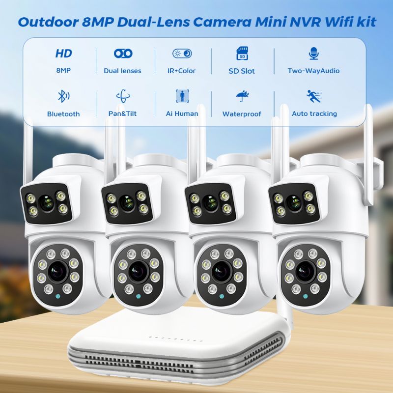16 Channel Bnc Security Camera System Casino Quality Surveillance For Trucks Cctv Poultry Automatic Feeding