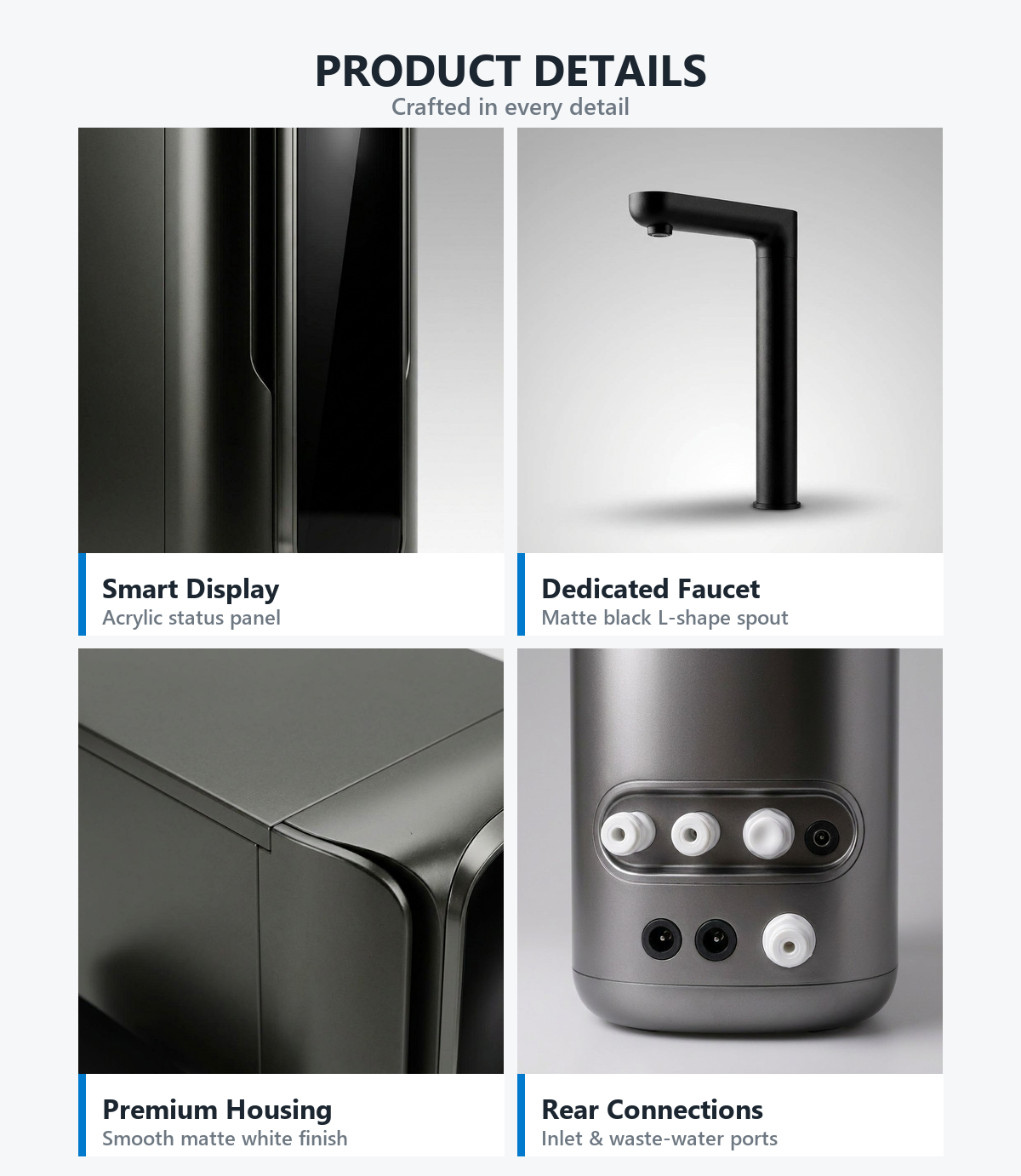 Dedicated Faucet Details