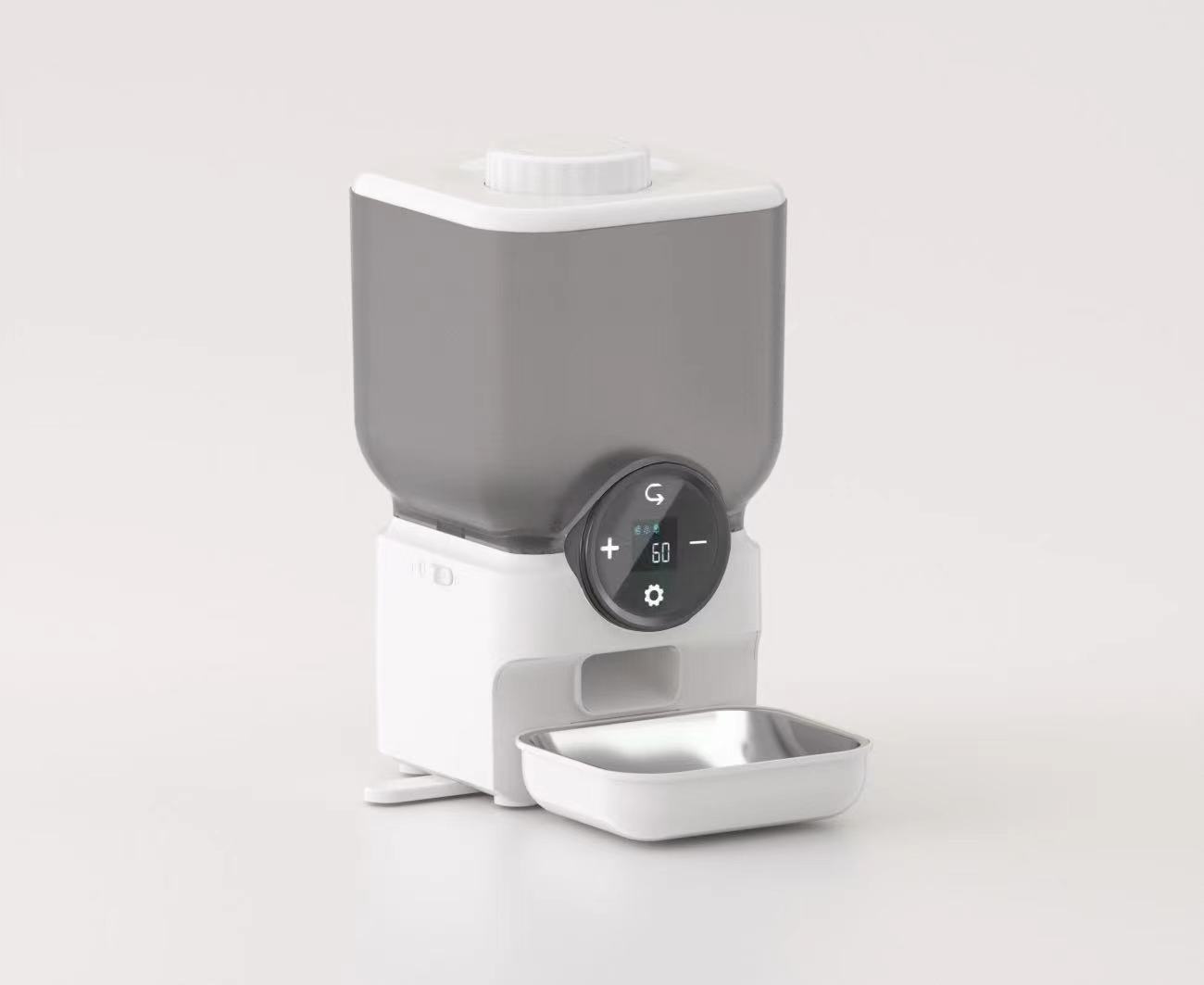 Portion Control Microchip Wifi Battery Wireless Tuya App Smart Cat Dog Dry Food Dispenser Automatic Pet Feeder with Camera