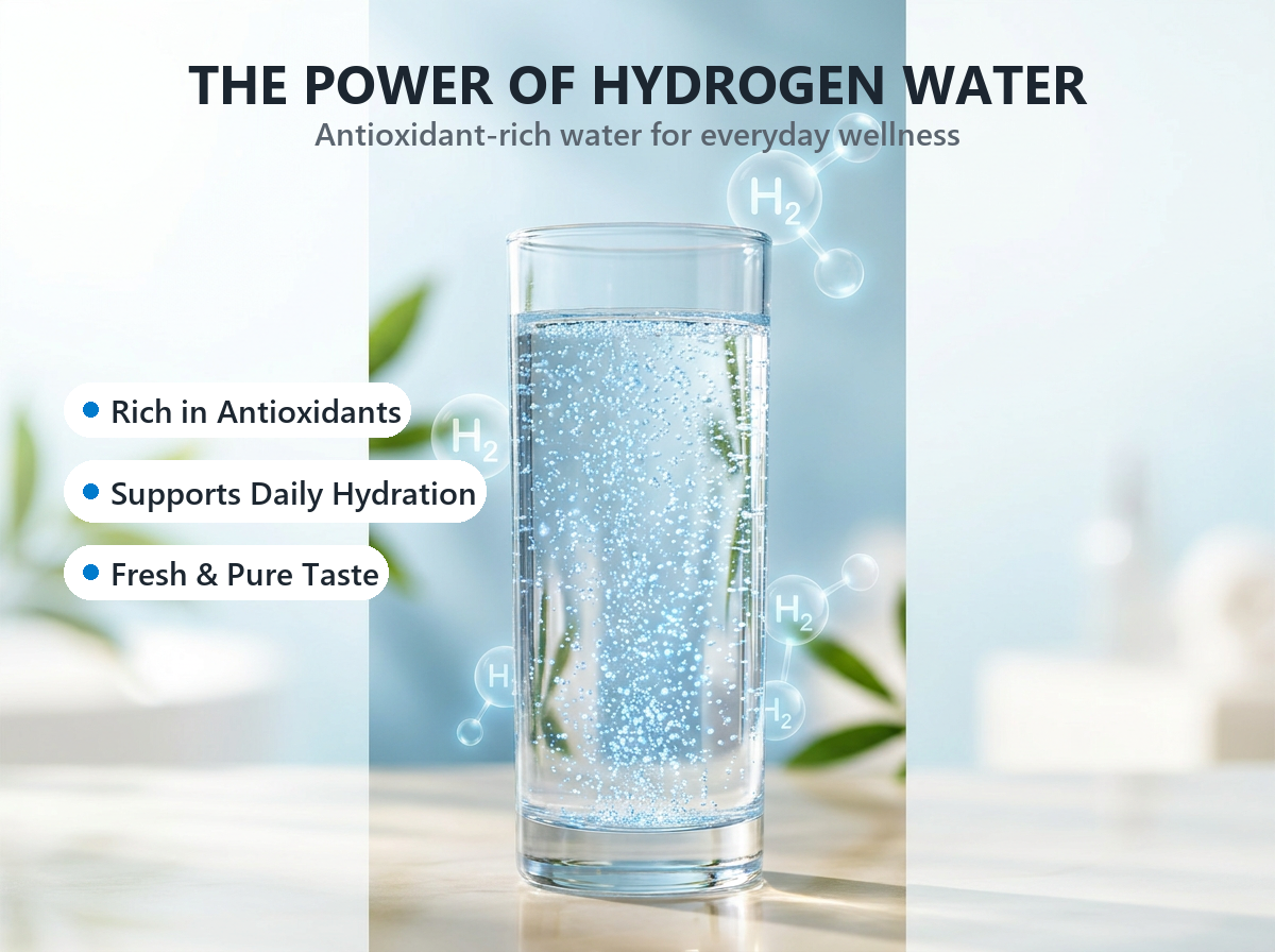 Wellness Benefits of Hydrogen Water