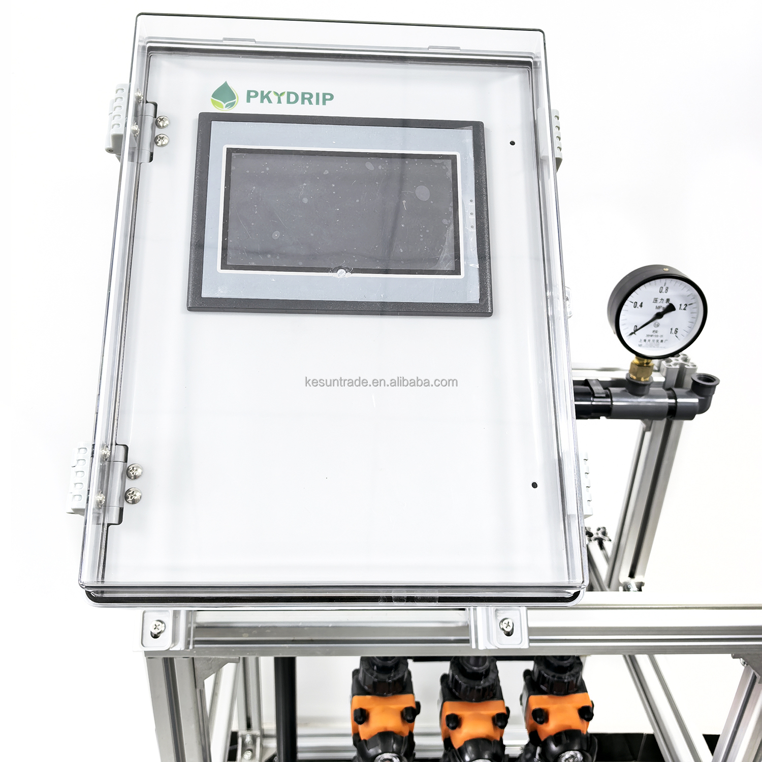 Greenhouse System Farm Using Automatic Single-Channel Intelligent Water Fertilizer Integrated Machine