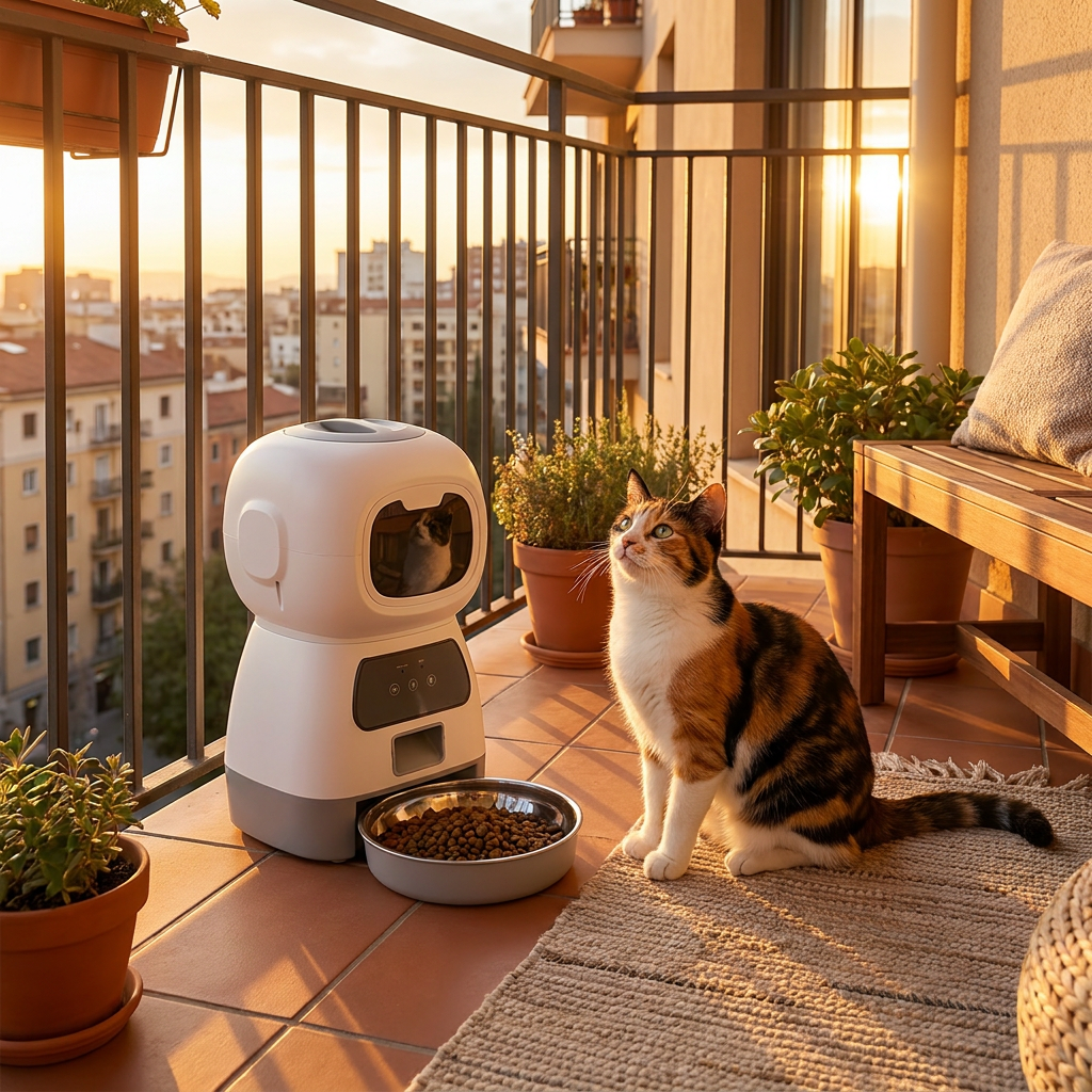 3.5L WiFi Smart Automatic Pet Feeder