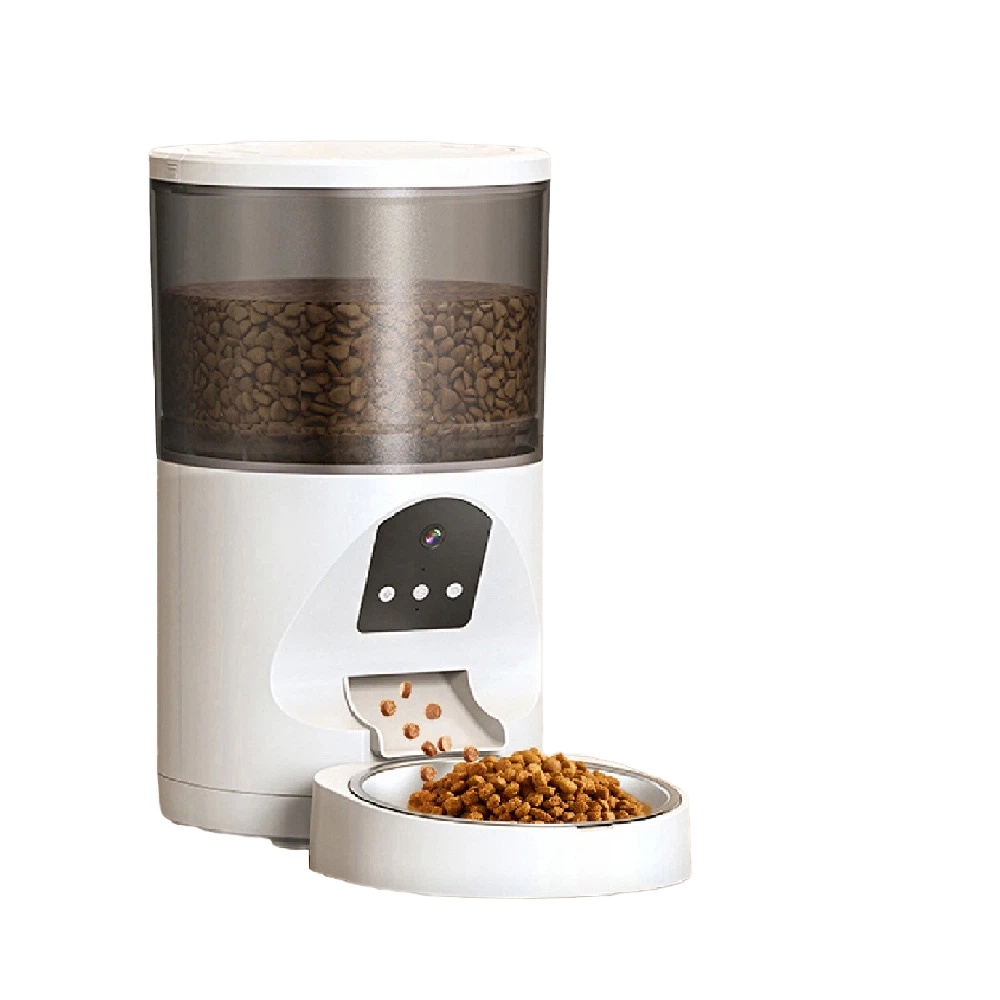Intelligent Video Automatic Pet Feeding Monitoring Camera High-definition Wide-angle CMOS Sensor Cloud Two-Way Audio 1 Year