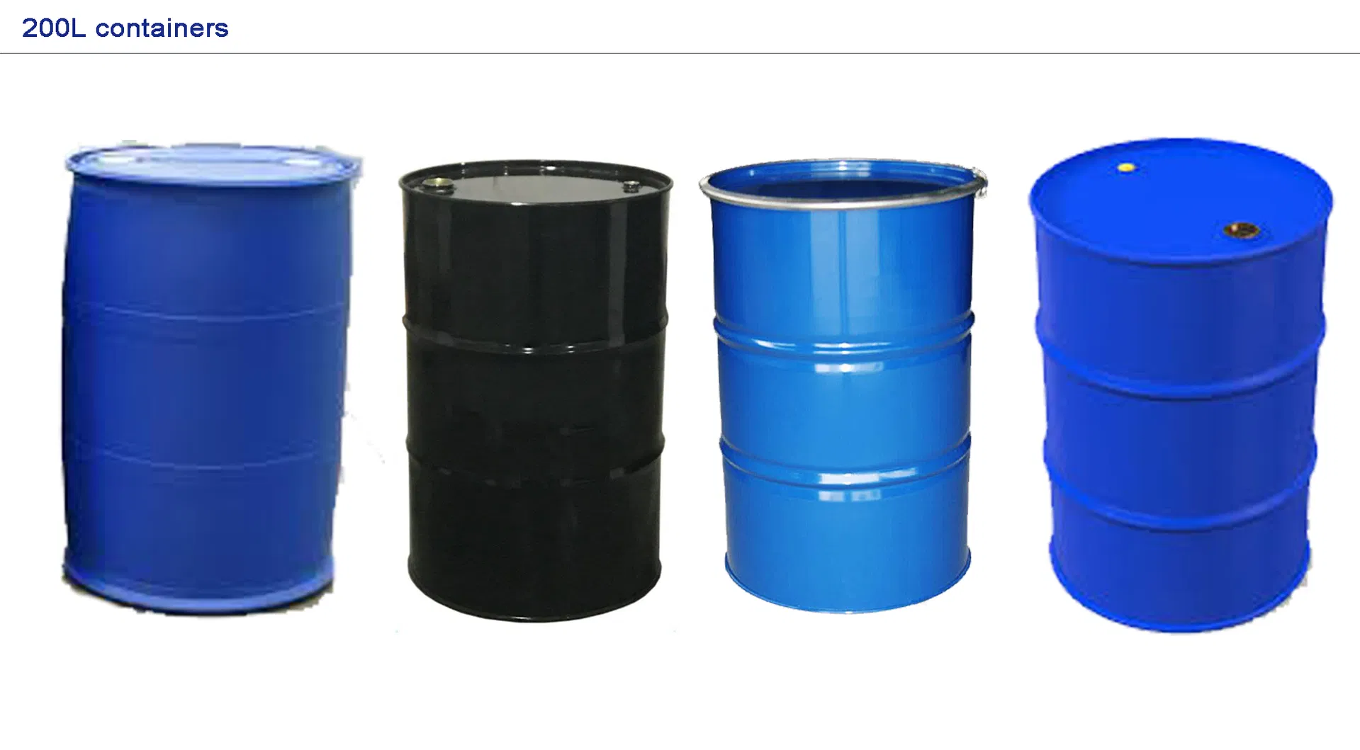 Compatible container and barrel types for chemical and liquid filling