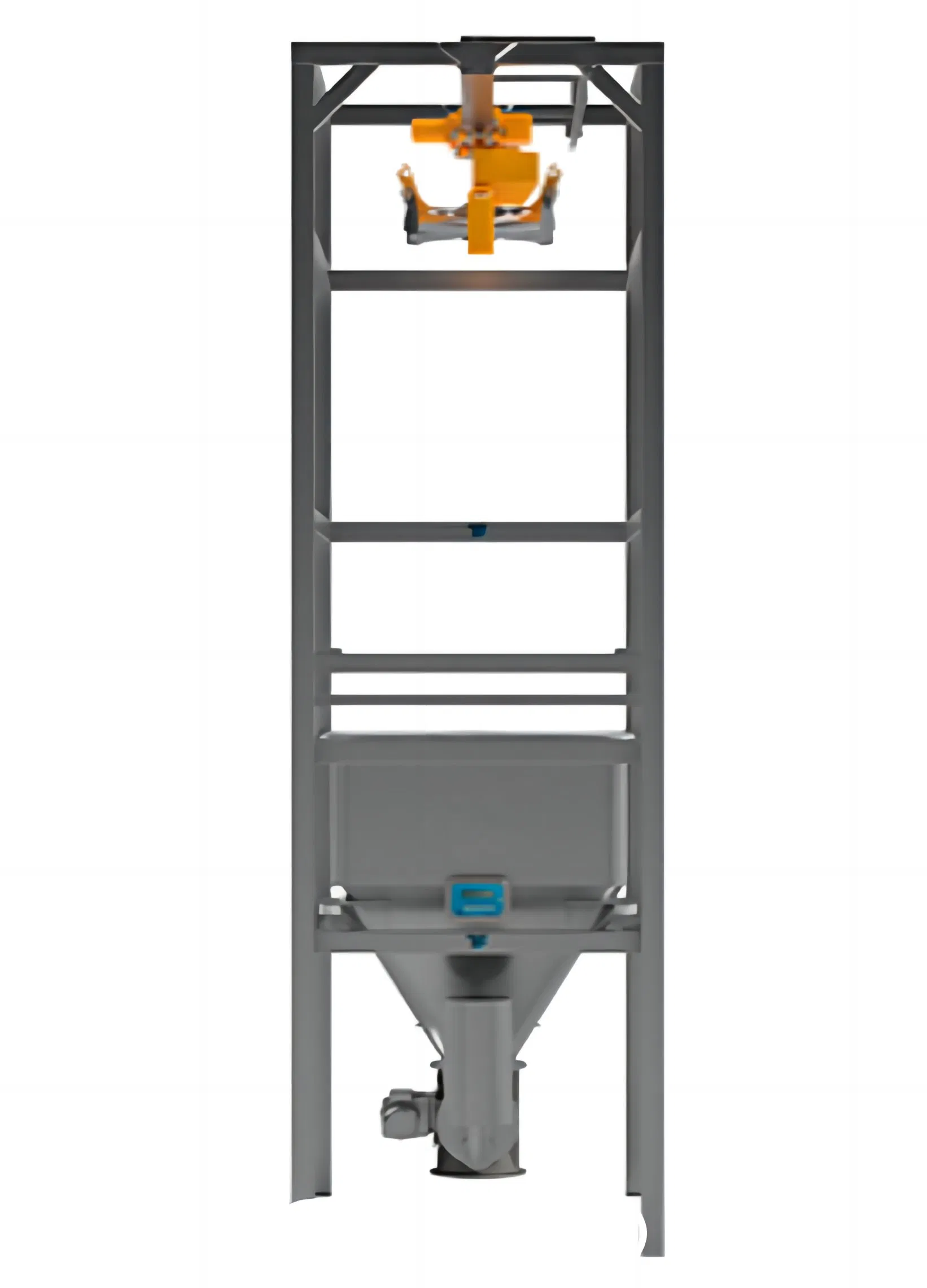 Advanced Dust-Controlled Bulk Bag Feeding System with PLC Automation