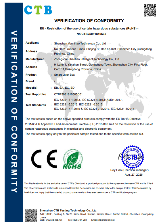 Certification