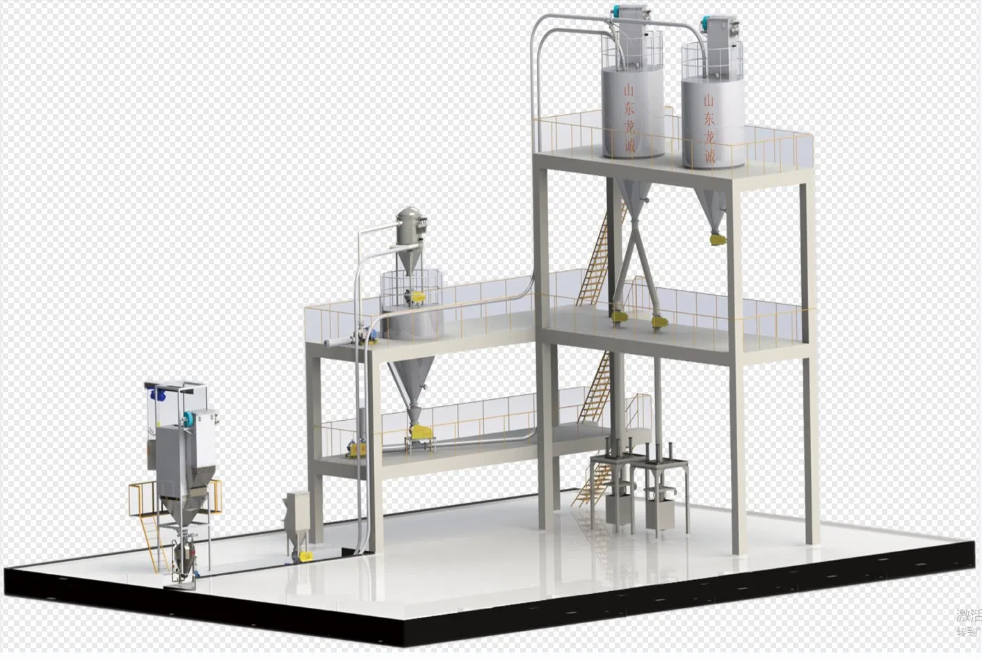 Customizable Pneumatic Conveying System for Direct Factory Sales for Powder &amp; Granular Materials