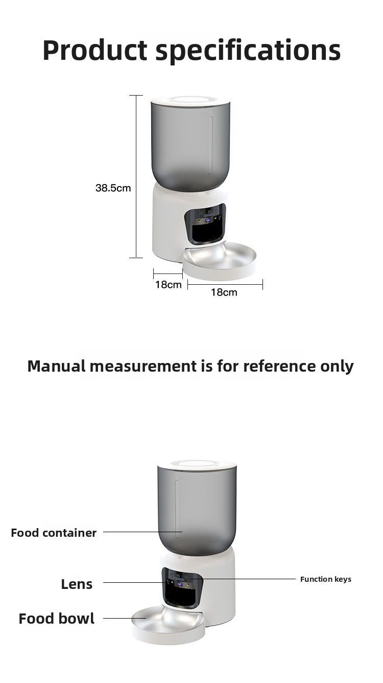 Smart Pet Feeder Capacity
