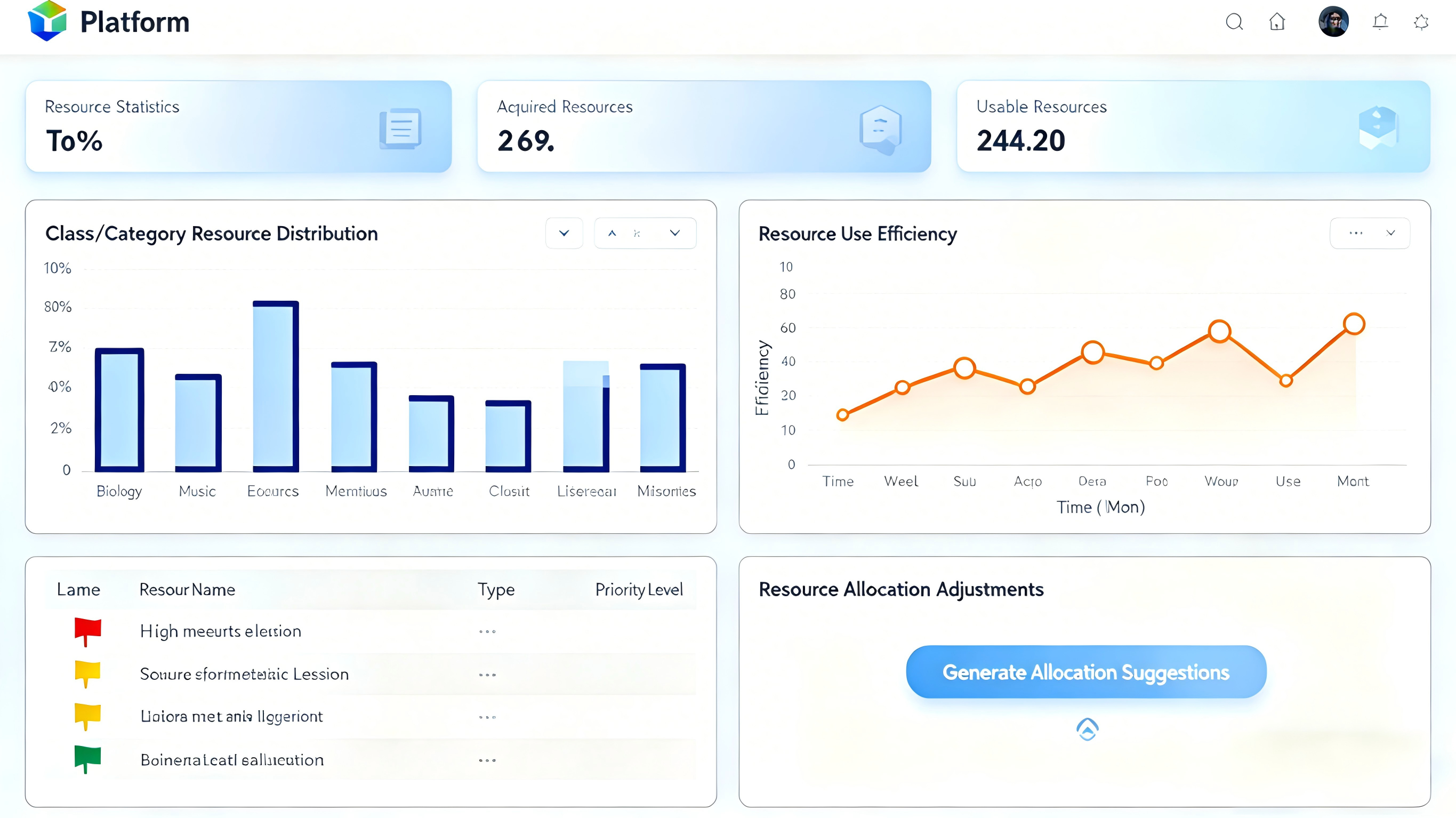 AI Big Data Educational Learning Behavior Analysis System