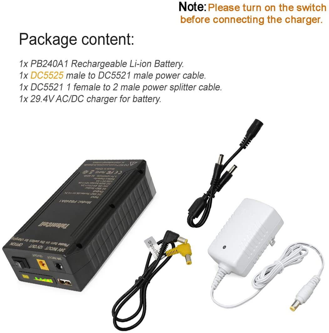 Wholesale 25.9v 3200mah Dc 24v China Backup Mini Dc Ups Cctv Power Supply Rechargeable Battery for Solar Systems 24v