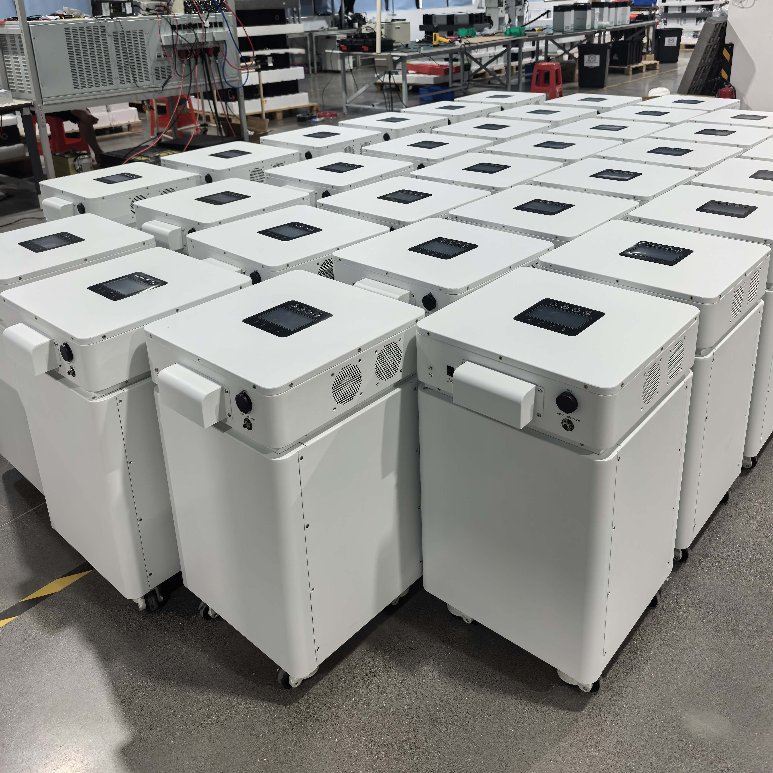 ESS 6KW 16KWH Inverter Battery System Grid Tie WiFi Monitor Home Energy Storage LiFePO4 Solar Chargering With BMS