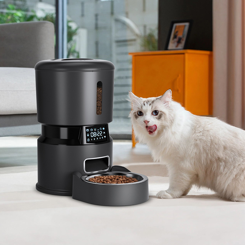 2024 New Brand Automatic Smart Pet Feeder Modern Style Bowl Dispenser with Schedule Feeding for Cats and Dogs