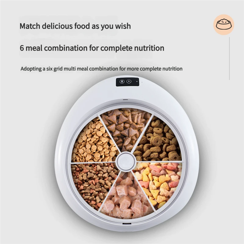 Tuya Bluetooth Voice Recording and Playback Smart Automatic Pet Wet Food Dispenser Feeder for Pets