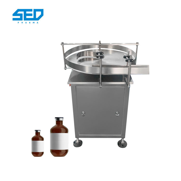 Automatic Accumulative Feeder Turntable Round Plastic Bottle Unscrambler