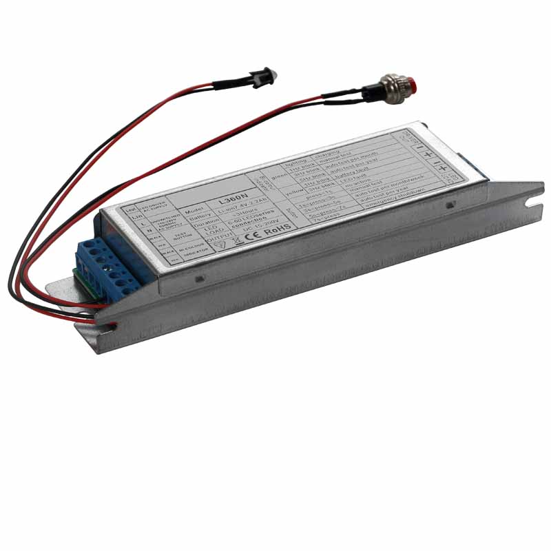 5W 15-200VDC Backup Battery Rechargeable LED Emergency Driver