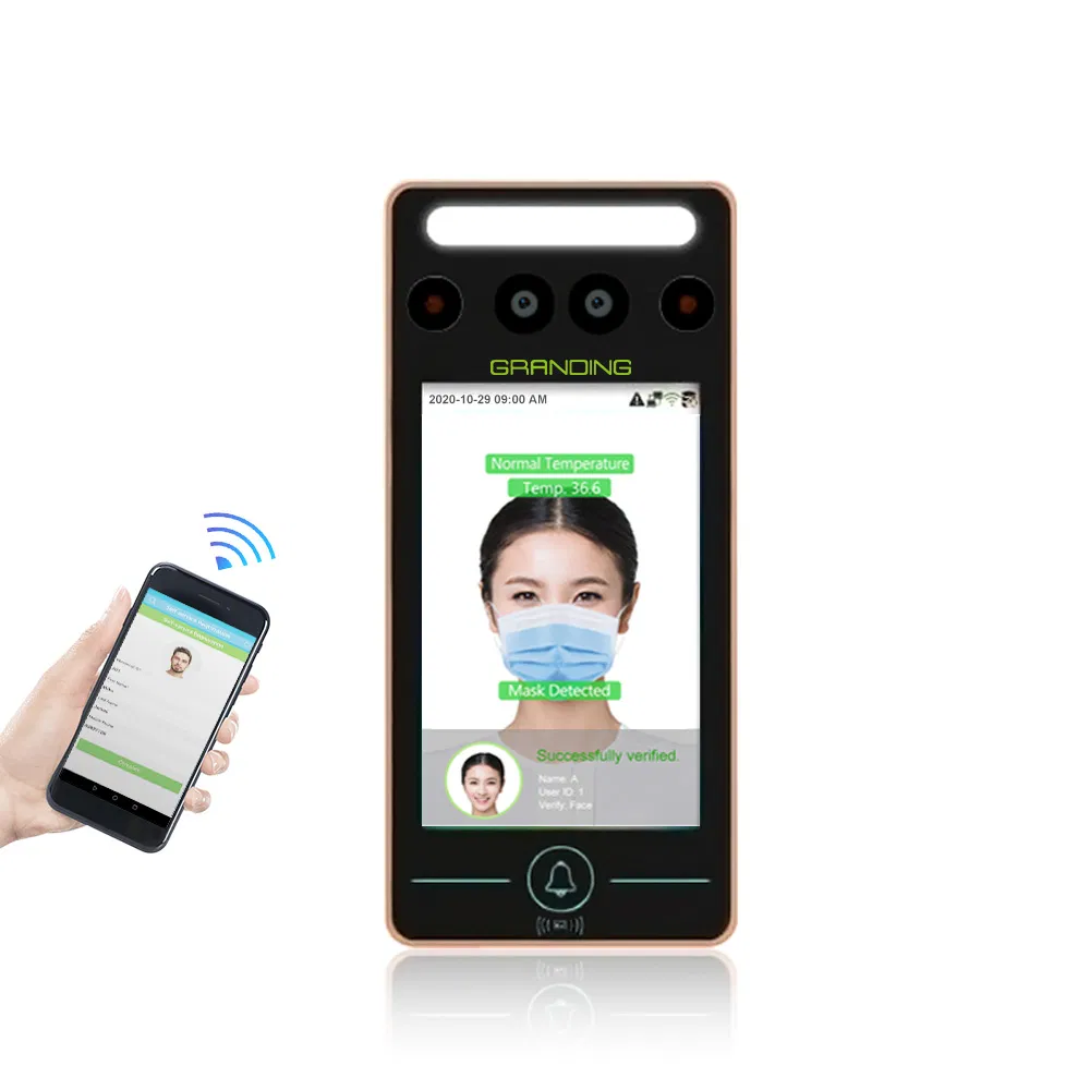 Utimemaster Webserver Software Palm Scanner &amp; RFID Reader Access Control Face Recognition System