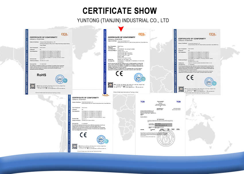 Certificates