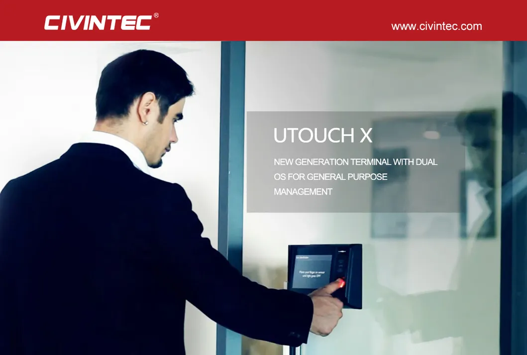 Customer Programmable Android Biometric Recognition Time Attendance System with WiFi 4G GPRS RFID Reader