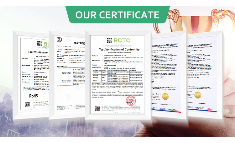 Certifications Display