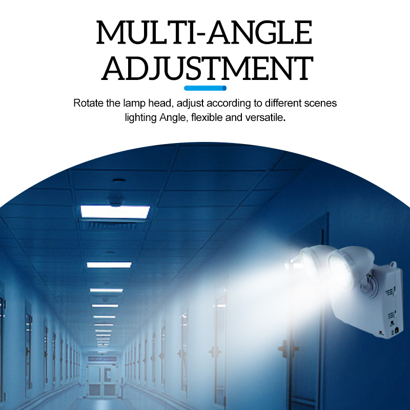 Wireless Charging LED Emergency Light LED Emergency Lighting System for Modern Homes