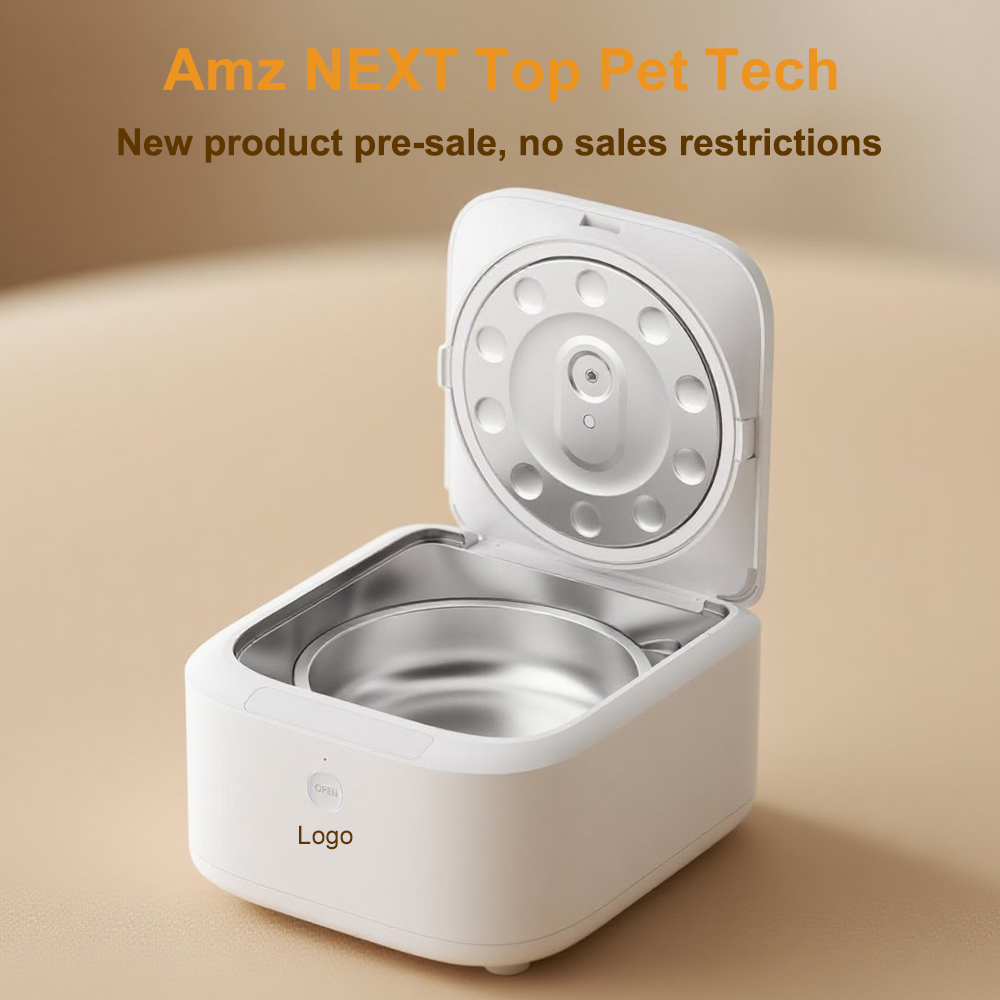 New Product Pre-sale APP-control Smart Pet Wet Food Feeder Suitable for Cats Dog Featuring Refrigeration and Heating Function
