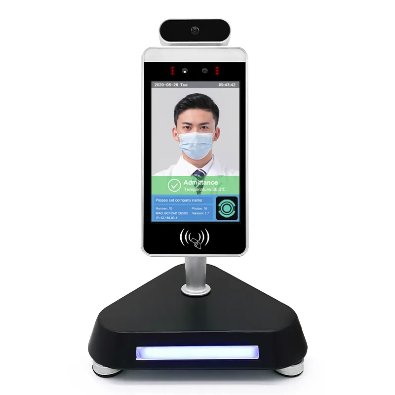 Facial Recognition Thermometer Back View