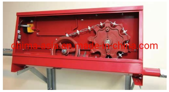 High Quality Pig Farming Equipment Automatic Auger Disc-Chain Feeding System with Corner