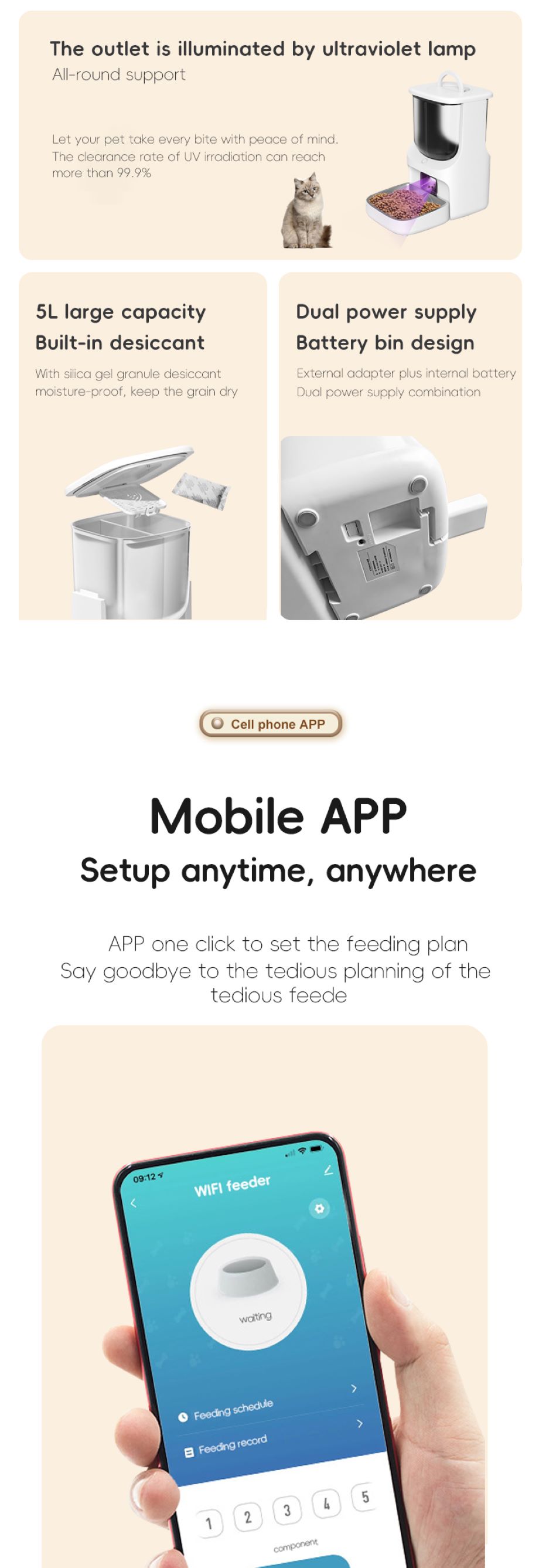 Pet Feeder Feature