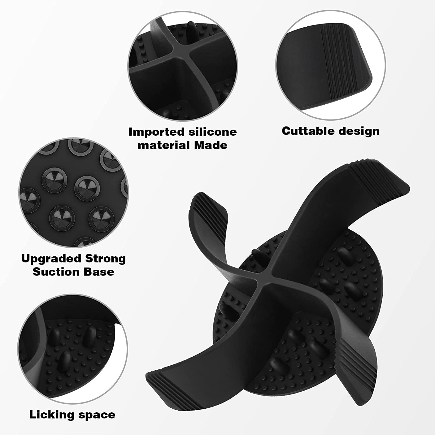 Adjustable Silicone Pet Feeder Insert | Slow Down Eating | Ideal for Preventing Obesity &amp; Indigestion | for Dog &amp; Cat Bowls