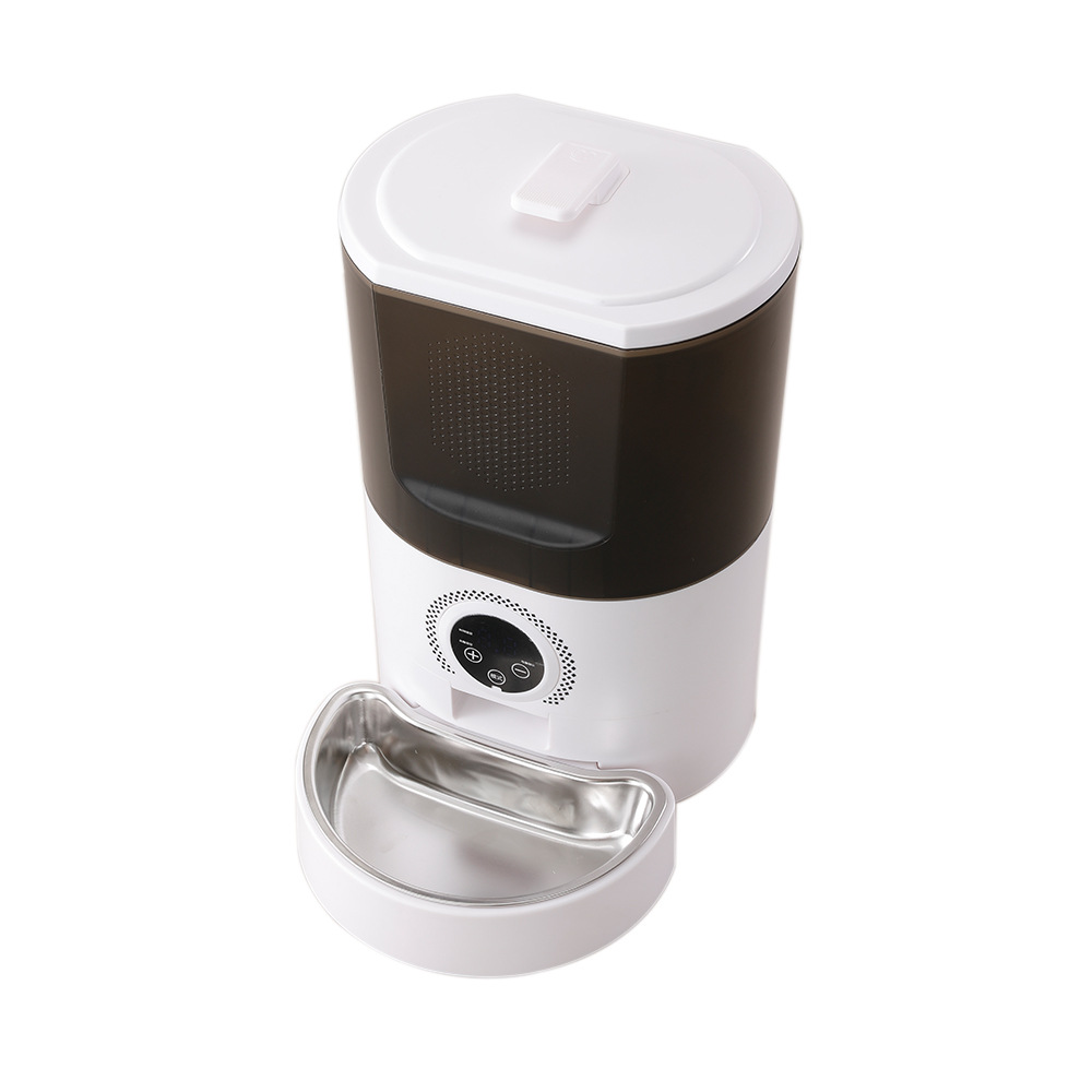 2025 Smart Pet Feeder Automatic Cat and Dog Food Dispenser with Large Capacity Portable Charge Source for Long Trips