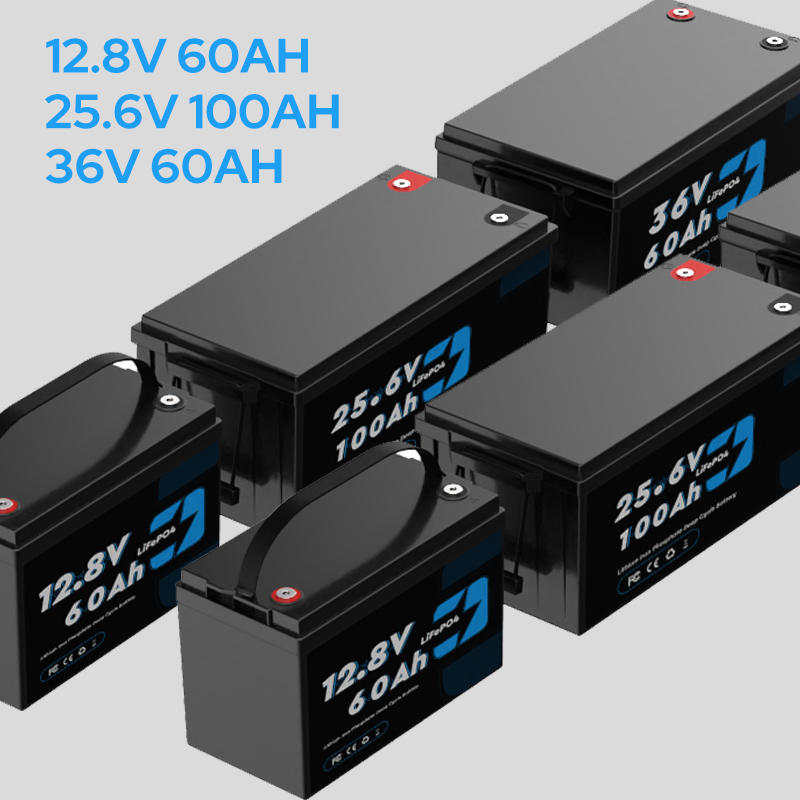 Emergency Home Power Outage Solution 12V 60Ah High-Capacity Battery-Powered Lighting with Solar System
