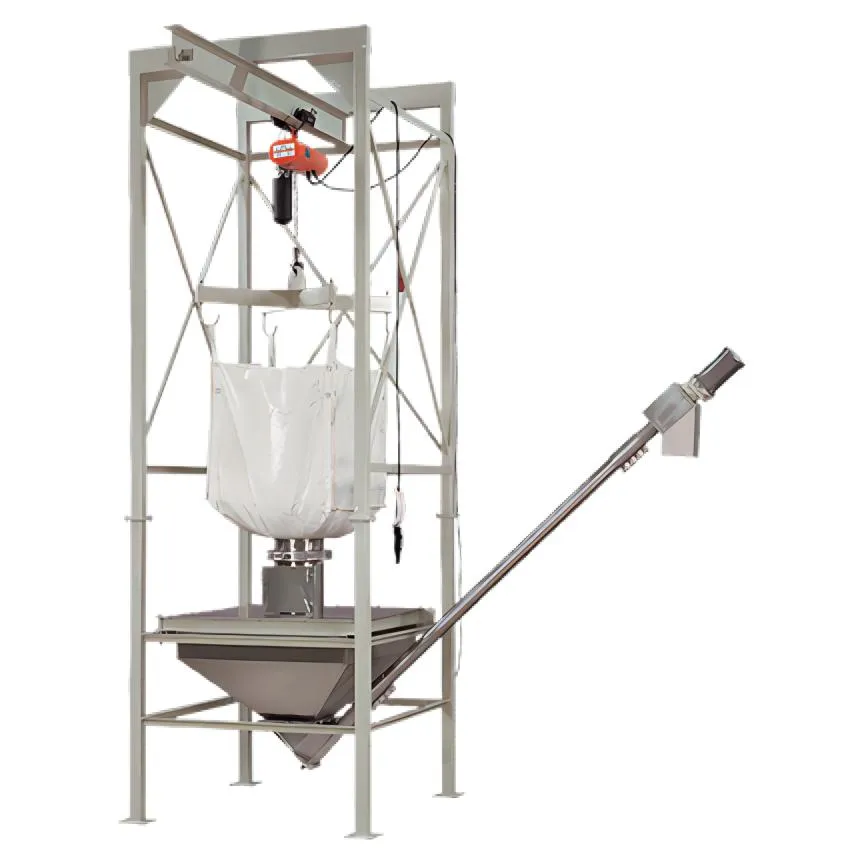 High-Capacity Big Bag Feeding System with Automated Controls for Continuous Material Flow